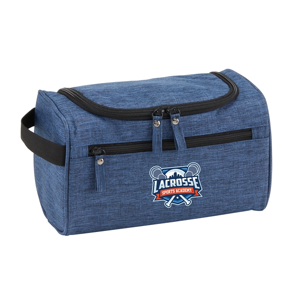 Overnight Amenities Kit with large zippered compartment, hanging hook, and side... from ASI 86565 Seville Gear