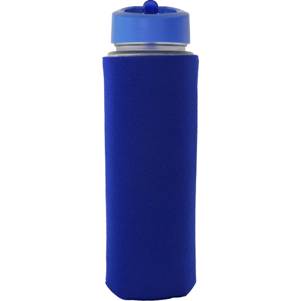Pop Up 22 oz. Frosted Glass Sleeve Bottle... from ASI 30208 A P Specialties / AP Specialties