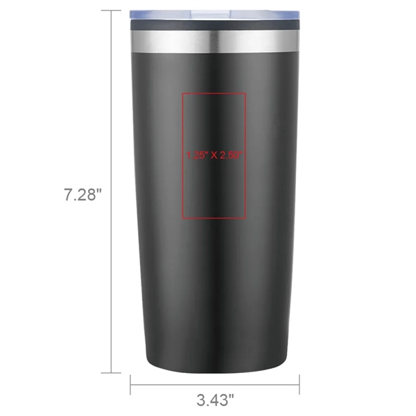 The Thompson 20oz Stainless Steel Tumbler retains the temperature of your... from ASI 90154 Sunjoy Group Inc