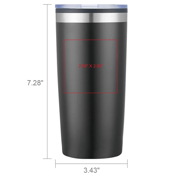 The Thompson 20oz Stainless Steel Tumbler retains the temperature of your... from ASI 90154 Sunjoy Group Inc