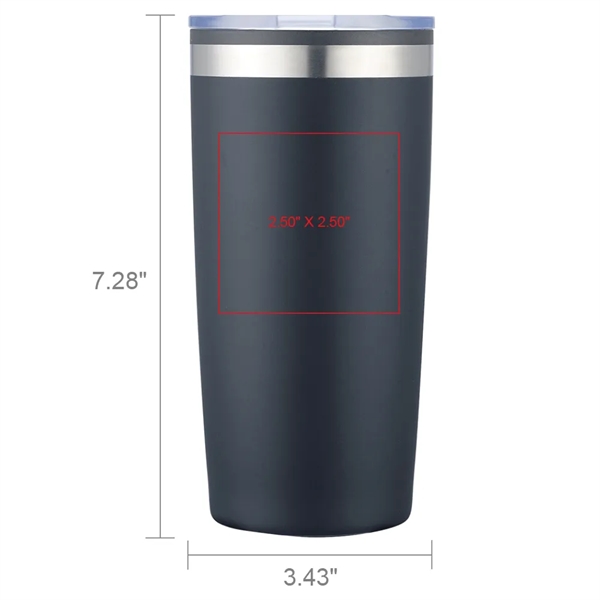 The Thompson 20oz Stainless Steel Tumbler retains the temperature of your... from ASI 90154 Sunjoy Group Inc