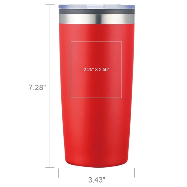 The Thompson 20oz Stainless Steel Tumbler retains the temperature of your... from ASI 90154 Sunjoy Group Inc