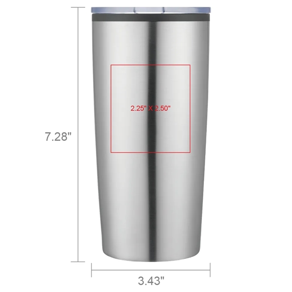 The Thompson 20oz Stainless Steel Tumbler retains the temperature of your... from ASI 90154 Sunjoy Group Inc