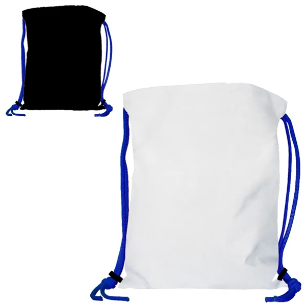Super Drawstring Backpack - Full Color + High Quality Promo Bag... from ASI 67557 LimeLight Ent