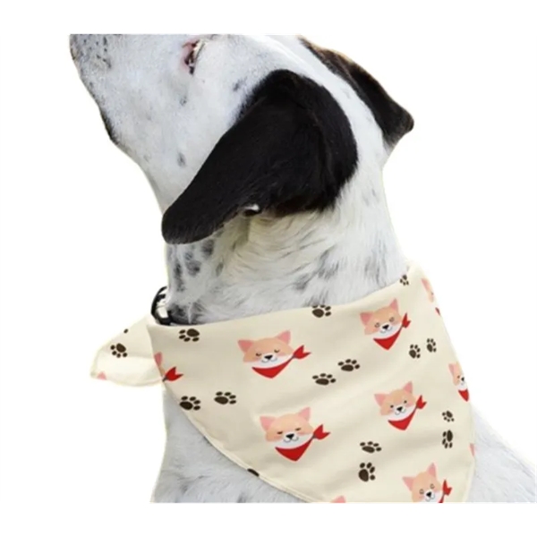Polyester hemmed reusable face bandana plus free full color printing on... from ASI 37218 Athena Promo (tm)