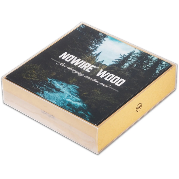 The NoWire Wood is a Qi charging coaster for your Qi... from ASI 61966 HPG / HandStands HPG Gold