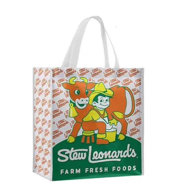 14.5" x 16" x 6" lightweight woven polypropylene laminated tote bag.... from ASI 90807 Tekweld