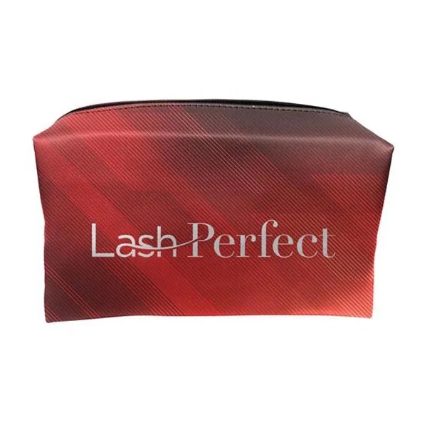 7.5" x 4.5" x 3" makeup bag with a full-length zipper.... from ASI 90807 Tekweld
