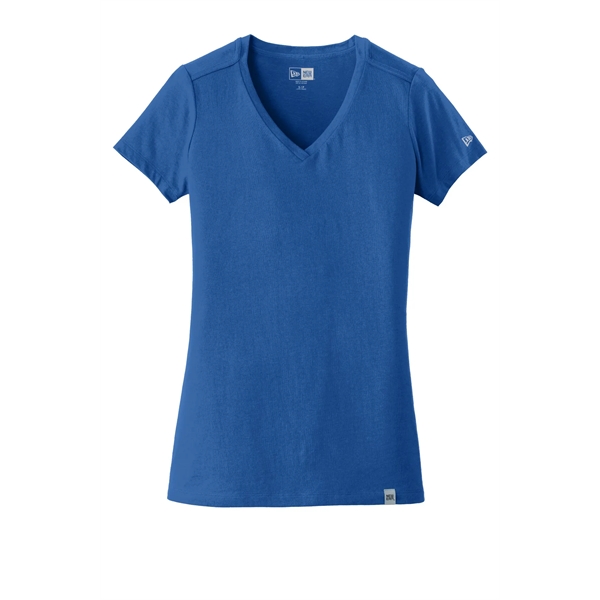 New Era Ladies Heritage Blend V-Neck Tee.... from ASI 84863 SanMar