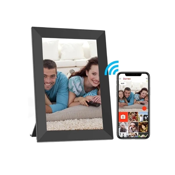 8-inch Smart Wi-Fi digital touch screen photo frame plus 1c1p silkscreen... from ASI 37218 Athena Promo (tm)