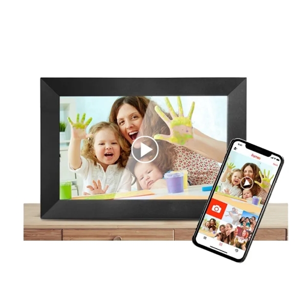 8-inch Smart Wi-Fi digital touch screen photo frame plus 1c1p silkscreen... from ASI 37218 Athena Promo (tm)