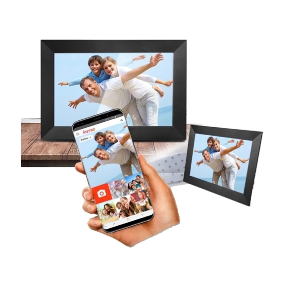 8-inch Smart Wi-Fi digital touch screen photo frame plus 1c1p silkscreen... from ASI 37218 Athena Promo (tm)