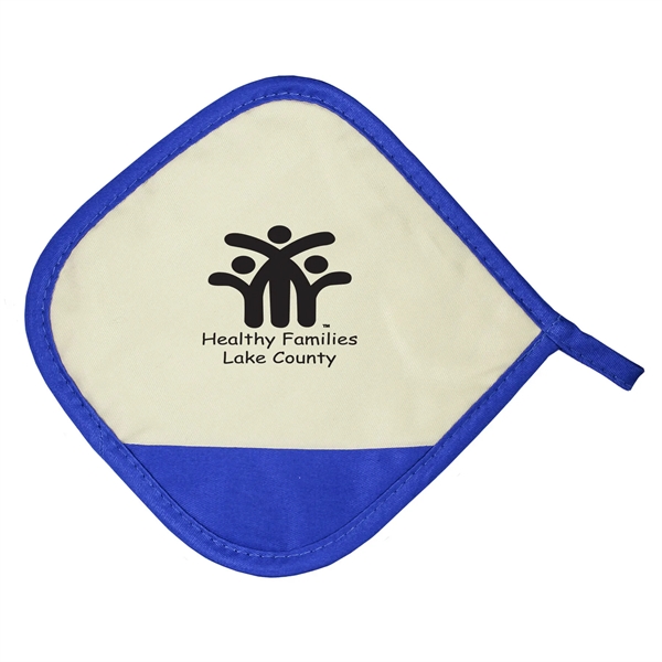 Pot holder that's Customizable and offered in an assortment of colors.... from ASI 54040 Fey Promo / Mi Line by Fey