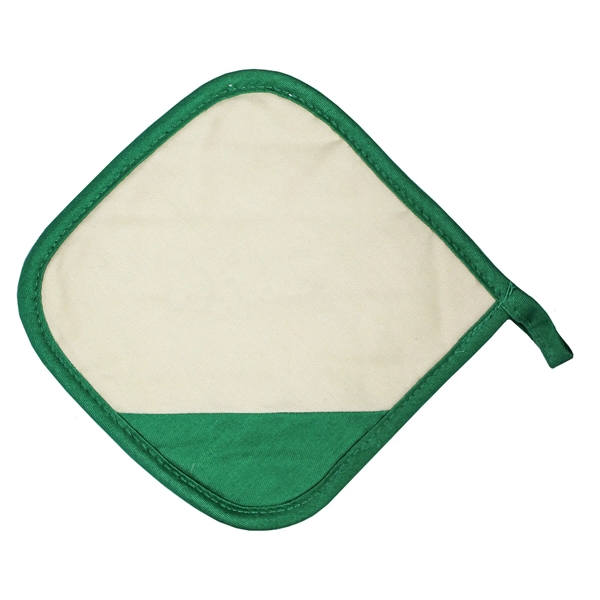 Pot holder that's Customizable and offered in an assortment of colors.... from ASI 54040 Fey Promo / Mi Line by Fey