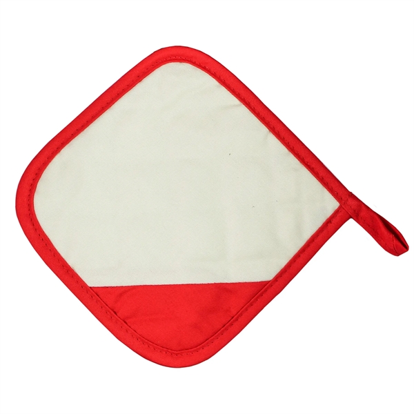 Pot holder that's Customizable and offered in an assortment of colors.... from ASI 54040 Fey Promo / Mi Line by Fey