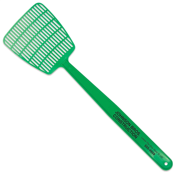 3.56"H x 14"W x 0.31"D fly swatter with plenty of surface... from ASI 54040 Fey Promo / Mi Line by Fey