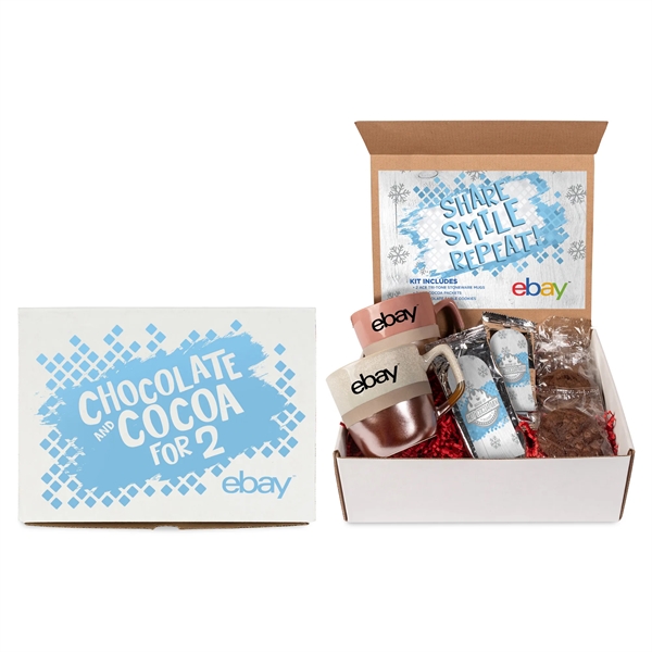 Chocolate and Cocoa for 2 in Custom Mailer... from ASI 44900 NC Custom (CI/Lanco) / Lanco