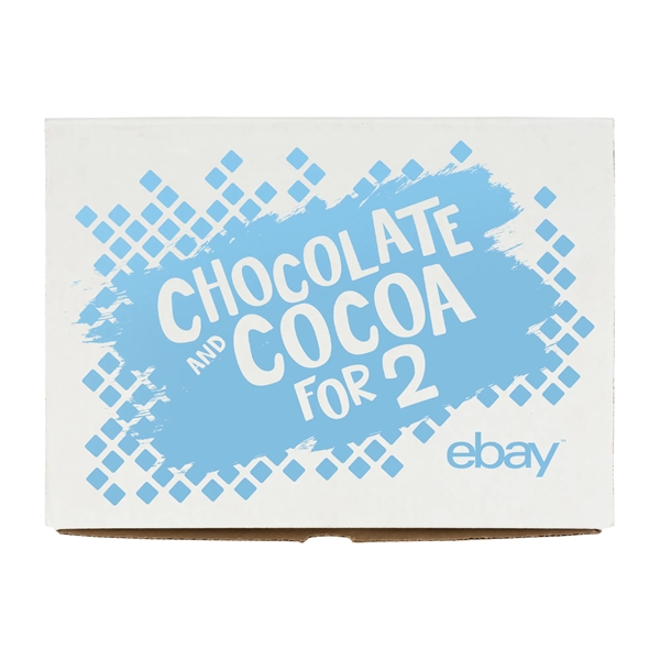 Chocolate and Cocoa for 2 in Custom Mailer... from ASI 44900 NC Custom (CI/Lanco) / Lanco