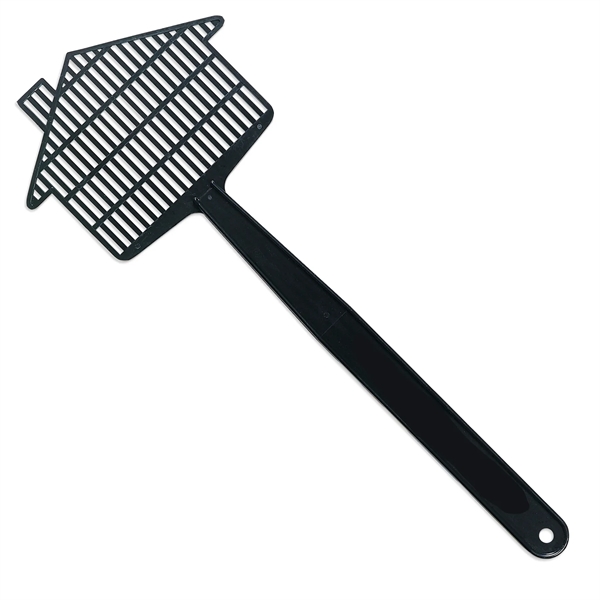 House shaped fly swatter that's made of silicone with a Customizable... from ASI 54040 Fey Promo / Mi Line by Fey