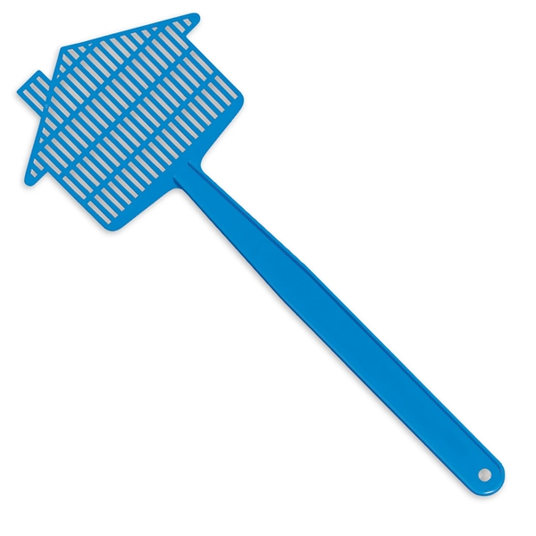 House shaped fly swatter that's made of silicone with a Customizable... from ASI 54040 Fey Promo / Mi Line by Fey