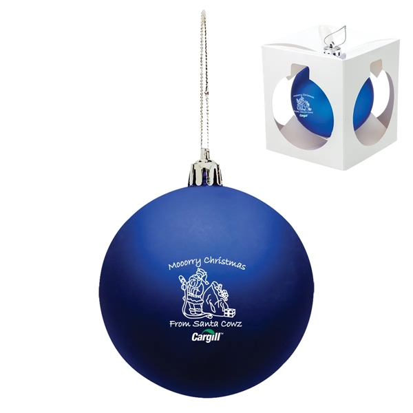 3 1/8" shatter resistant ornament, offered in an assortment of colors.... from ASI 62190 Illini