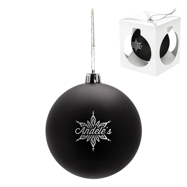 3 1/8" shatter resistant ornament, offered in an assortment of colors.... from ASI 62190 Illini