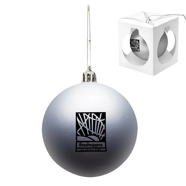 3 1/8" shatter resistant ornament, offered in an assortment of colors.... from ASI 62190 Illini