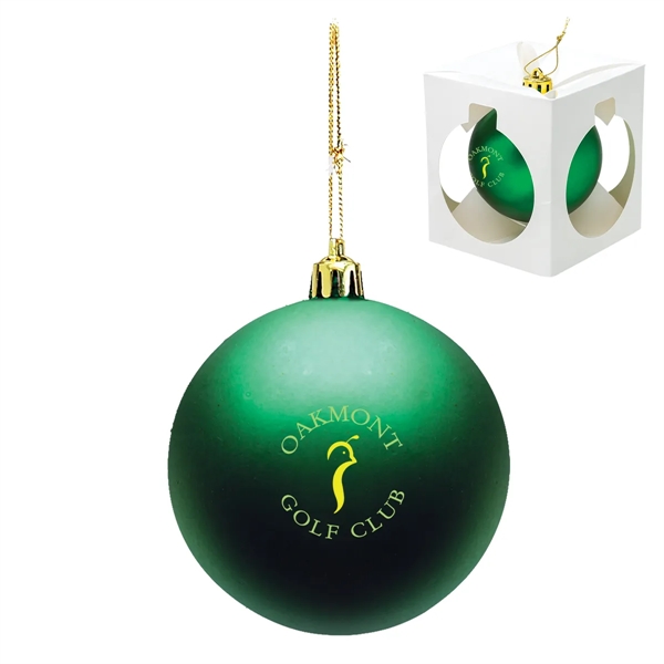 3 1/8" shatter resistant ornament, offered in an assortment of colors.... from ASI 62190 Illini