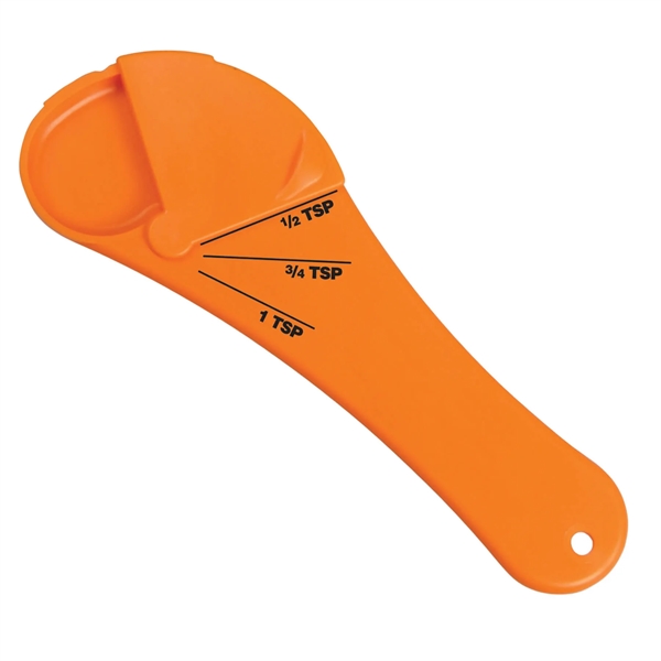Measuring spoon with four different measurement sizes (1/4 teaspoon, 1/2 teaspoon,... from ASI 54040 Fey Promo / Mi Line by Fey