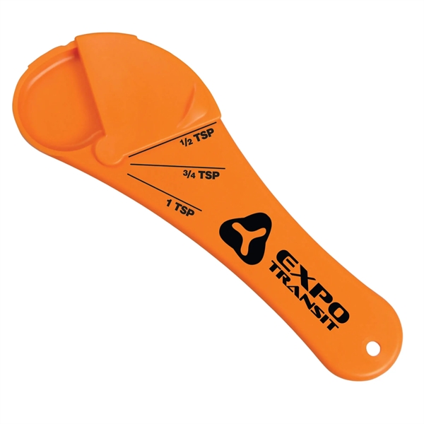 Measuring spoon with four different measurement sizes (1/4 teaspoon, 1/2 teaspoon,... from ASI 54040 Fey Promo / Mi Line by Fey
