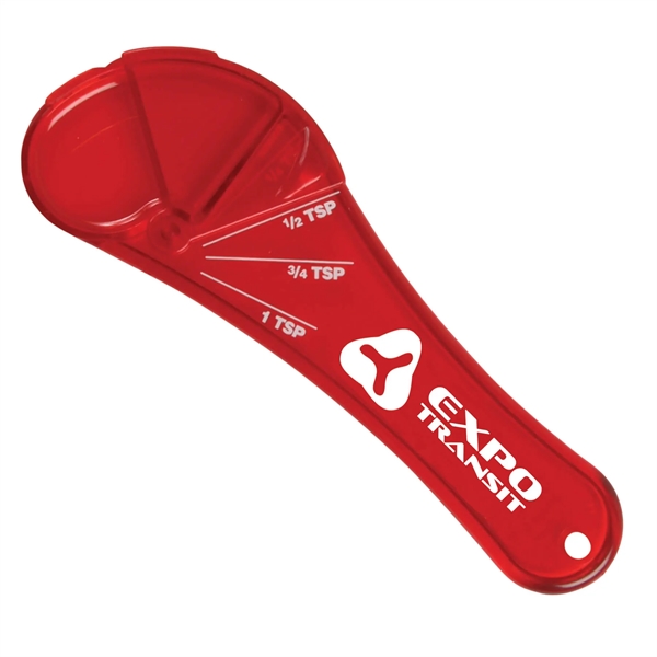 Measuring spoon with four different measurement sizes (1/4 teaspoon, 1/2 teaspoon,... from ASI 54040 Fey Promo / Mi Line by Fey