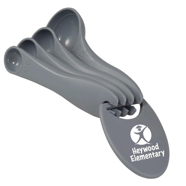 Measuring spoon set with a 1/4 teaspoon, 1/2 teaspoon, 1 teaspoon... from ASI 54040 Fey Promo / Mi Line by Fey