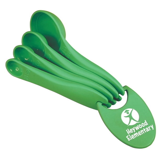 Measuring spoon set with a 1/4 teaspoon, 1/2 teaspoon, 1 teaspoon... from ASI 54040 Fey Promo / Mi Line by Fey