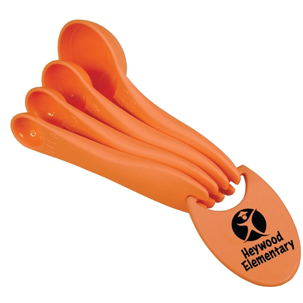 Measuring spoon set with a 1/4 teaspoon, 1/2 teaspoon, 1 teaspoon... from ASI 54040 Fey Promo / Mi Line by Fey