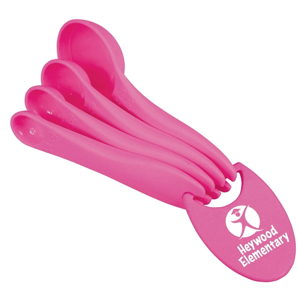 Measuring spoon set with a 1/4 teaspoon, 1/2 teaspoon, 1 teaspoon... from ASI 54040 Fey Promo / Mi Line by Fey