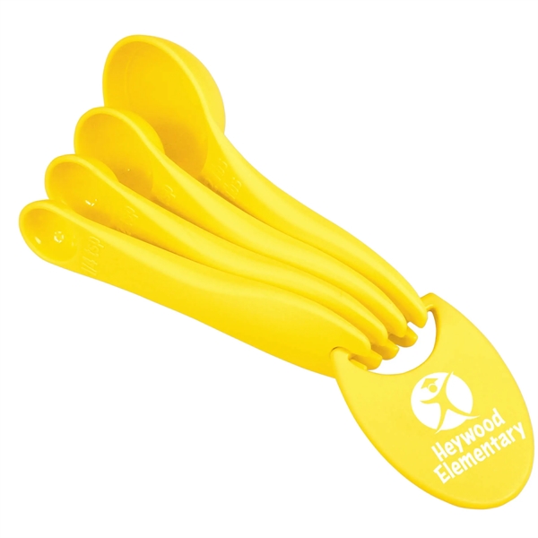 Measuring spoon set with a 1/4 teaspoon, 1/2 teaspoon, 1 teaspoon... from ASI 54040 Fey Promo / Mi Line by Fey