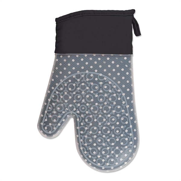 11.87"H x 7.5"W x 0.75"D oven mitt made of silicone that... from ASI 54040 Fey Promo / Mi Line by Fey