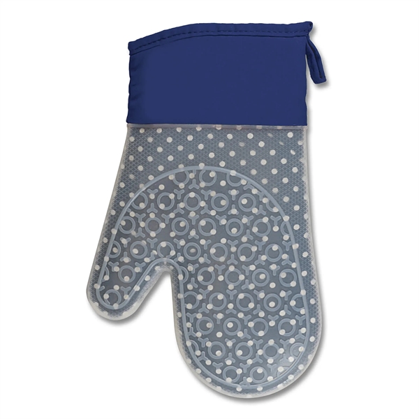 11.87"H x 7.5"W x 0.75"D oven mitt made of silicone that... from ASI 54040 Fey Promo / Mi Line by Fey