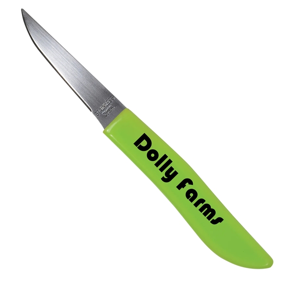 0.62"H x 5.75"W paring knife that's dishwasher safe and FDA compliant;... from ASI 54040 Fey Promo / Mi Line by Fey