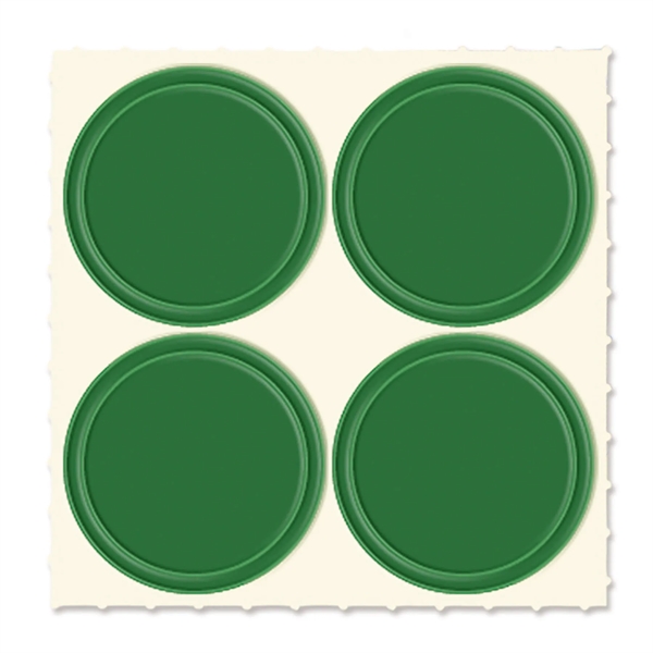 Set of four Quad-Dots 0.75" Diameter reflective stickers in assorted colors.... from ASI 54040 Fey Promo / Reflectix® Mi Line by Fey