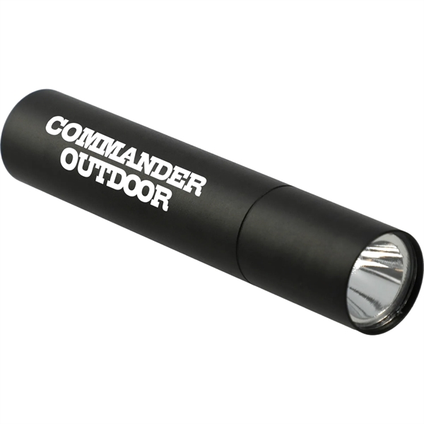 0.87" x 4.37" x 0.87" flashlight with rechargeable battery... from ASI 66887 PCNA / Bullet