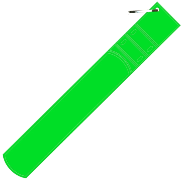 Snap-on wrist reflector, zipper pull, and laces all made with reflective... from ASI 54040 Fey Promo / Reflectix® Mi Line by Fey