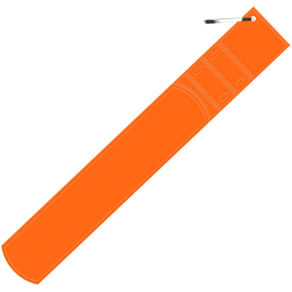 Snap-on wrist reflector, zipper pull, and laces all made with reflective... from ASI 54040 Fey Promo / Reflectix® Mi Line by Fey