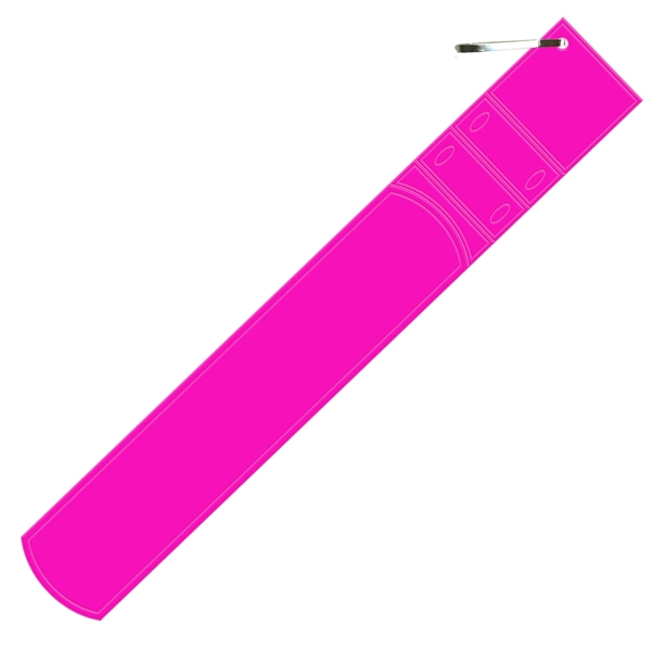 Snap-on wrist reflector, zipper pull, and laces all made with reflective... from ASI 54040 Fey Promo / Reflectix® Mi Line by Fey