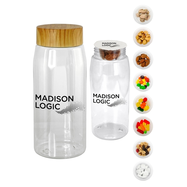 Bamboo Pattern 25 oz. Recycled Snack Bottle... from ASI 30208 A P Specialties / AP Specialties