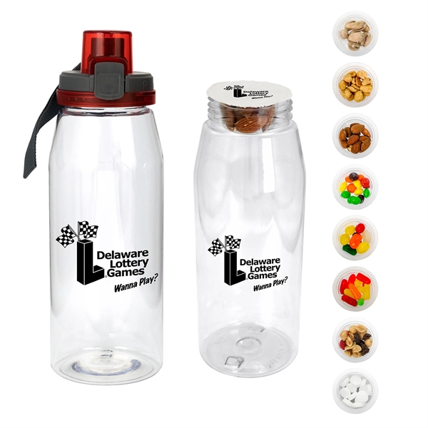 Locking Lid 32 oz. Snack Bottle... from ASI 30208 A P Specialties / AP Specialties
