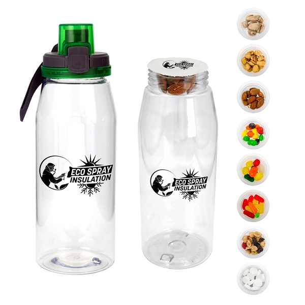 Locking Lid 32 oz. Snack Bottle... from ASI 30208 A P Specialties / AP Specialties