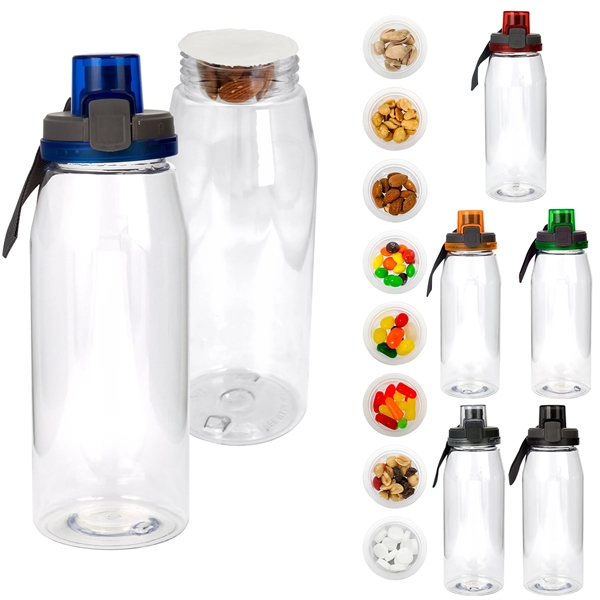 Locking Lid 32 oz. Snack Bottle... from ASI 30208 A P Specialties / AP Specialties
