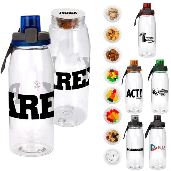 Locking Lid 32 oz. Snack Bottle... from ASI 30208 A P Specialties / AP Specialties