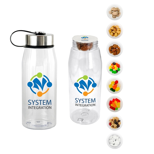 Metal Lanyard Lid 32 oz. Snack Bottle... from ASI 30208 A P Specialties / AP Specialties